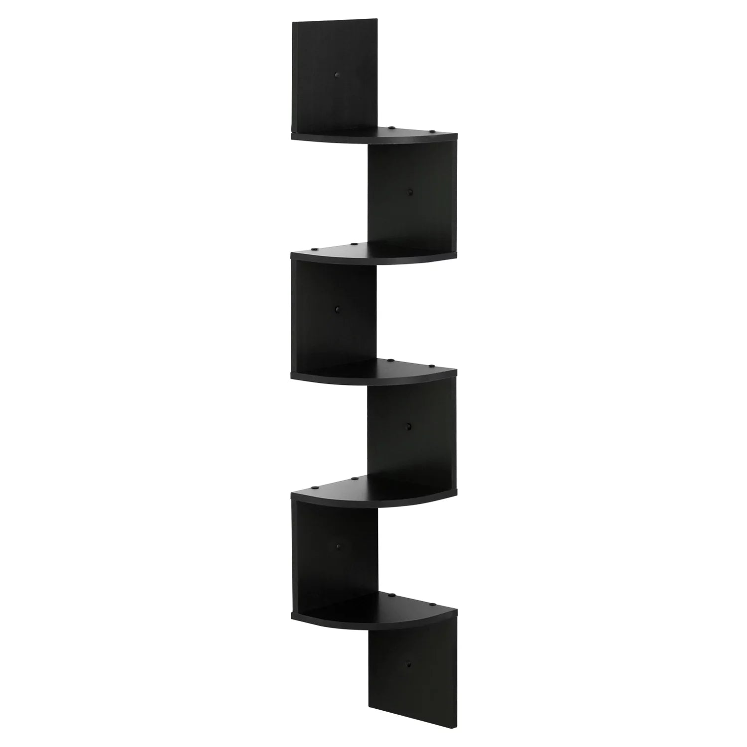 5-Tier Floating Corner Shelf | Cove & Co.