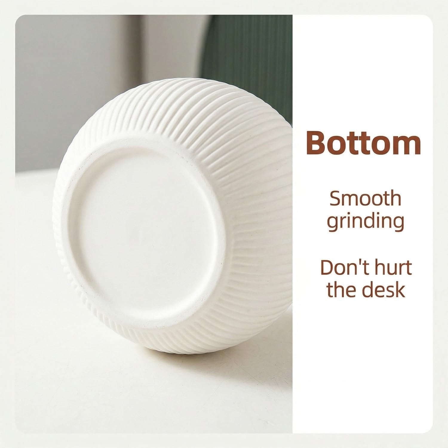 Weiß Keramik Vasen Set 5-Teilig | Iconic Home Vase Für Pampasgras & Trockenblumen | Moderne Tischdeko | Neutral Boho Skandinavische Vase Hoch Für Wohnzimmer