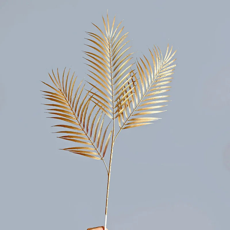 Golden Artificial Plants Maple Leaf Christmas Decor Home Living Room Desk Decoration Party Wedding Holiday Flower Arrangement